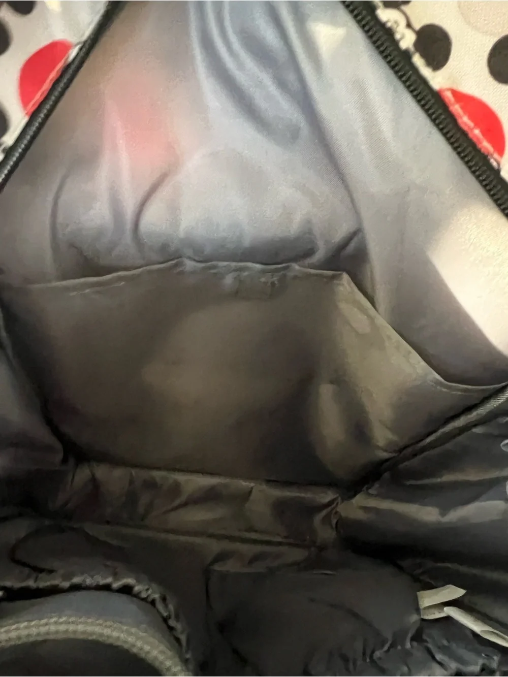Disney Mickey Mouse Kids Backpack - Black, Gray & Red
